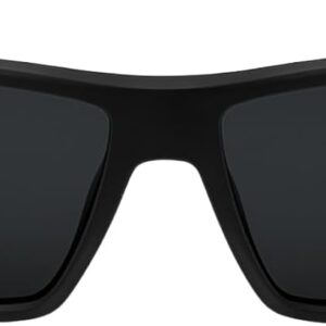 Óculos de Sol Esportivo Masculino, Polarizado, Proteção UV400, Armação Preta, Para Pesca